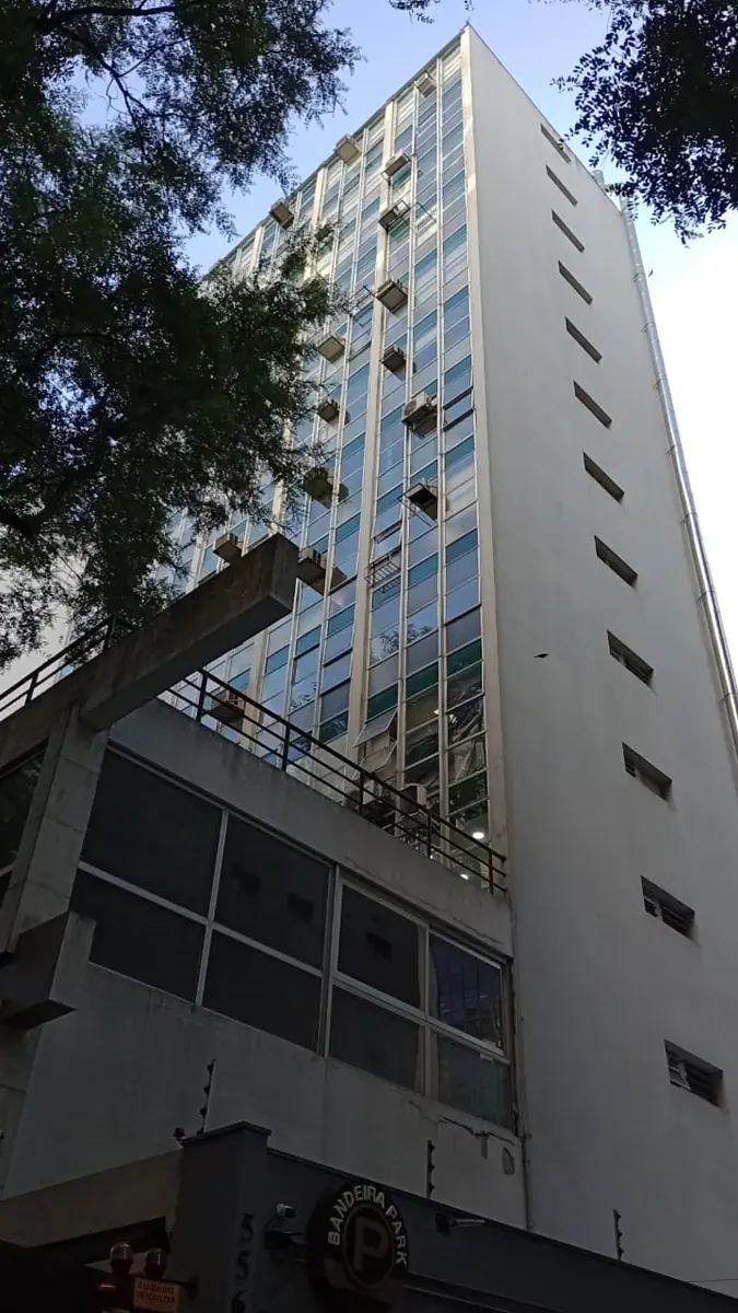 Fachada do Condomínio Paranapanema após tratamento executado pela Steeltec